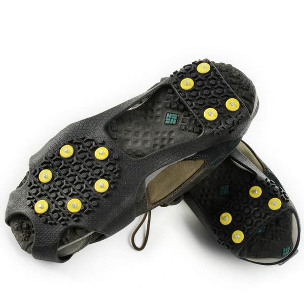 10 steel studs ice cleats anti-skid snow ice climbing shoe spikes grips crampons cleats overshoes climbing gripper lxl766q
10 steel studs ice cleats anti-skid snow ice climbing shoe spikes grips crampons cleats overshoes climbing gripper lxl766q
