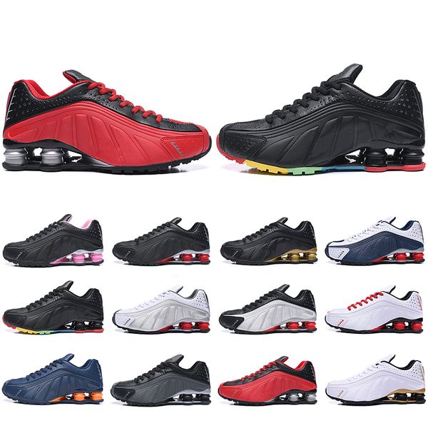 new arrival shox r4 running shoes for men women zapatillas hombre breathable leather mens trainers designer athletic sneakers us 5-12, White;red
new arrival shox r4 running shoes for men women zapatillas hombre breathable leather mens trainers designer athletic sneakers us 5-12, White;red