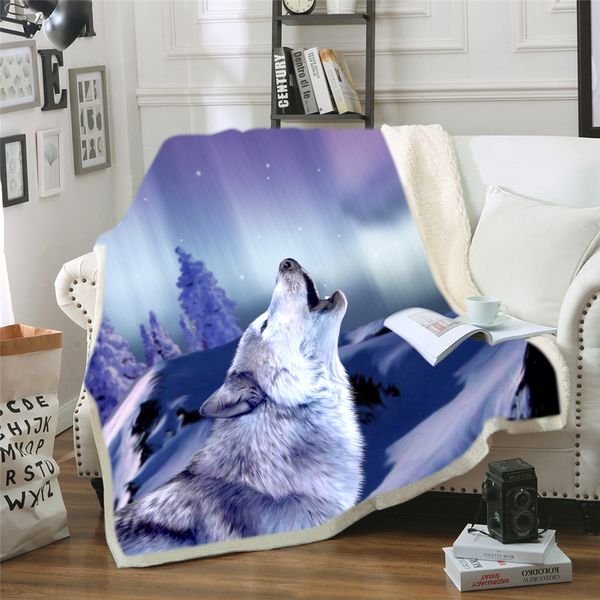 3d wolf blanket for adults wolf painting plush throw blanket on the bed sherpa battaniye animal bedding dropship
3d wolf blanket for adults wolf painting plush throw blanket on the bed sherpa battaniye animal bedding dropship