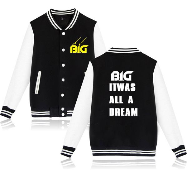 notorious biggie men baseball jacket letters print men bomber jacket fashion design mens college varsity veste homme, Black;brown
notorious biggie men baseball jacket letters print men bomber jacket fashion design mens college varsity veste homme, Black;brown