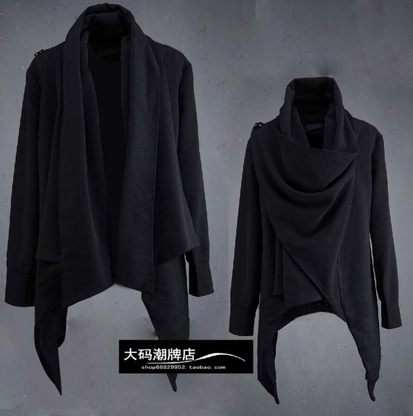 s-4xl 2019 new large size korean version of the black loose cardigan irregular hoodies male hip hop fashion hoodies sweatshirt
s-4xl 2019 new large size korean version of the black loose cardigan irregular hoodies male hip hop fashion hoodies sweatshirt
