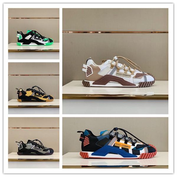 new men and women ns1 sneakers in mixed materials luxury designer shoes men and women sneakers fashion size 35-46 with box, Black
new men and women ns1 sneakers in mixed materials luxury designer shoes men and women sneakers fashion size 35-46 with box, Black