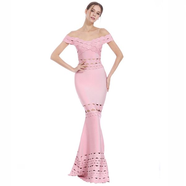 casual dresses slash neck maxi black white pink sleeveless trumpet evening pub party backless women bodycon bandage dress, Black;gray
casual dresses slash neck maxi black white pink sleeveless trumpet evening pub party backless women bodycon bandage dress, Black;gray