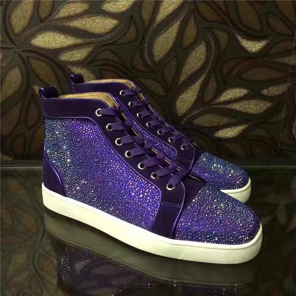 designer shoes spike red bottom sneakers leather shoes rhinestone casual shoes suede luxury men women with box dust bag lll, Black
designer shoes spike red bottom sneakers leather shoes rhinestone casual shoes suede luxury men women with box dust bag lll, Black