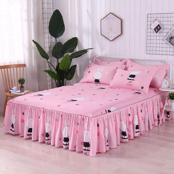korean style animal bunny pattern decoration fit bed skirt bedding set 3pcs large bed linen bed cover pillowcase home
korean style animal bunny pattern decoration fit bed skirt bedding set 3pcs large bed linen bed cover pillowcase home