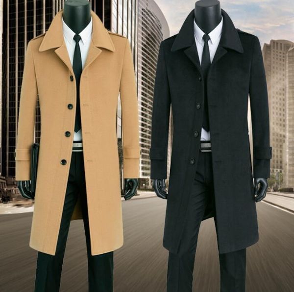 plus size s - 9xl casual woolen coat men thicken trench coats long sleeves overcoat mens cashmere coat england khaki black
plus size s - 9xl casual woolen coat men thicken trench coats long sleeves overcoat mens cashmere coat england khaki black