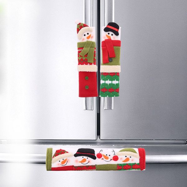 3pcs christmas refrigerator door handle covers microwave oven dishwasher kitchen appliances gloves door handle cloth protector
3pcs christmas refrigerator door handle covers microwave oven dishwasher kitchen appliances gloves door handle cloth protector