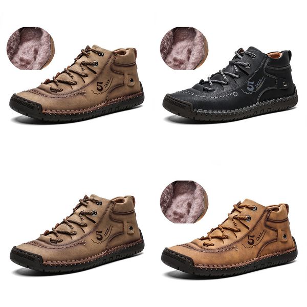 size 48 fashion men boots with fur winter warm handmade ankle boots snow shoes men split leather boots, Black
size 48 fashion men boots with fur winter warm handmade ankle boots snow shoes men split leather boots, Black