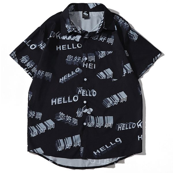 2020 summer letter printing shirt blouse mens chic turn down collar streetwear chemise homme plus size lt042, White;black
2020 summer letter printing shirt blouse mens chic turn down collar streetwear chemise homme plus size lt042, White;black