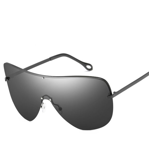 luxury oversized sunglasses men women polarized one piece lens sun glasses brand designer metal frame sunglass shades uv400, White;black
luxury oversized sunglasses men women polarized one piece lens sun glasses brand designer metal frame sunglass shades uv400, White;black