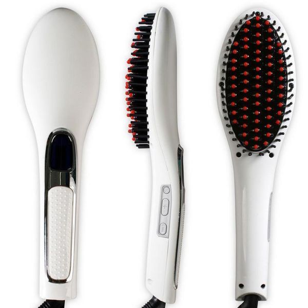 lcd display women necessary personal care home use fast electric portable size hair straightener comb styling tools handheld, Silver
lcd display women necessary personal care home use fast electric portable size hair straightener comb styling tools handheld, Silver
