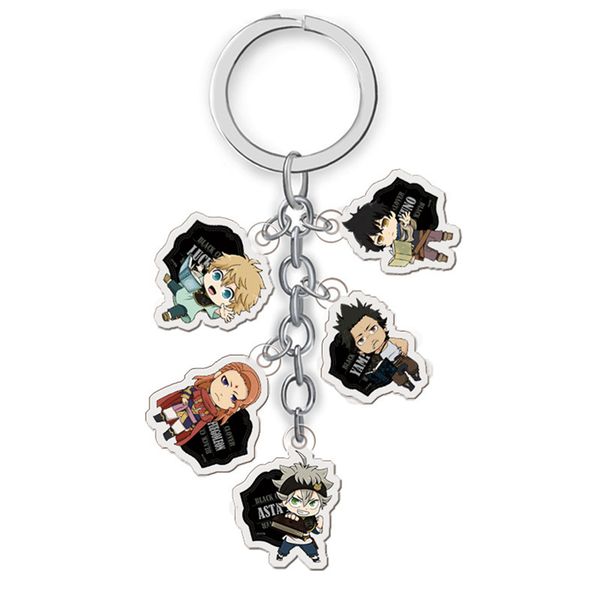japanese anime black clover keychain cartoon figure car key chains holder keyrings friend graduation christmas day gift, Silver
japanese anime black clover keychain cartoon figure car key chains holder keyrings friend graduation christmas day gift, Silver