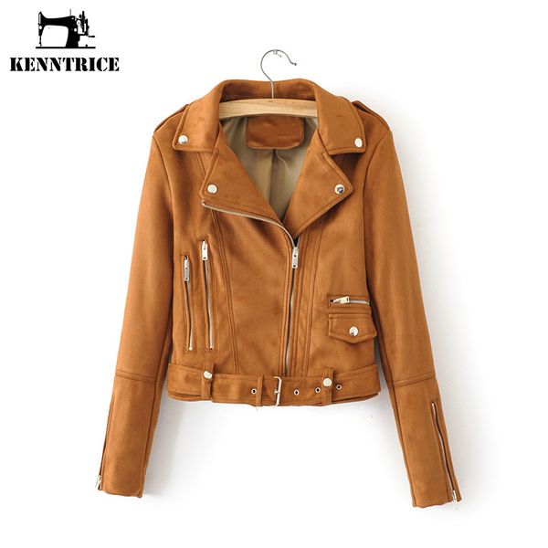 kenntrice new autumn women suede leather jacket faux leather coat female biker jacket slim fit outerwear, Black
kenntrice new autumn women suede leather jacket faux leather coat female biker jacket slim fit outerwear, Black