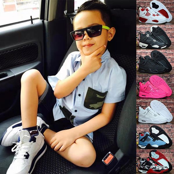air retro jordan 4 basketball shoes 4s nero fiba what cool grey bred silt red pure money wings 4 kids sports sneakers traienrs, Black
air retro jordan 4 basketball shoes 4s nero fiba what cool grey bred silt red pure money wings 4 kids sports sneakers traienrs, Black