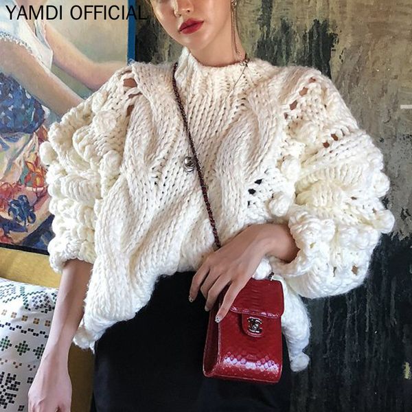 yamdi женщины трикотажные chic женщины моды подиум свитер урожай элегантный твердые выдалбливают пуловер сыпучие теплый перемычка осень зима, White;black
yamdi женщины трикотажные chic женщины моды подиум свитер урожай элегантный твердые выдалбливают пуловер сыпучие теплый перемычка осень зима, White;black