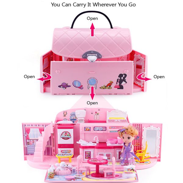 diy dollhouse for lol doll handbag doll accessories cute house miniatures kids villa kitchen light music toys girl birthday gift y200413
diy dollhouse for lol doll handbag doll accessories cute house miniatures kids villa kitchen light music toys girl birthday gift y200413