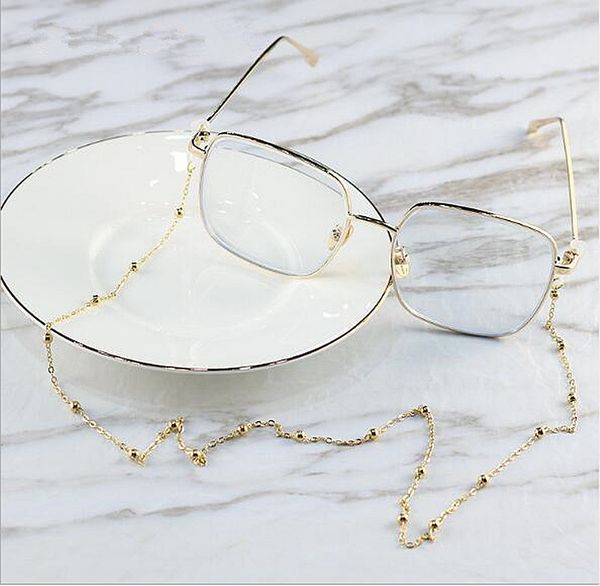 ale metal chain bead designer sunglasses chain readingglasses chain alloy anti-slip rope string neck cord retainer with silicon-gel loop
ale metal chain bead designer sunglasses chain readingglasses chain alloy anti-slip rope string neck cord retainer with silicon-gel loop