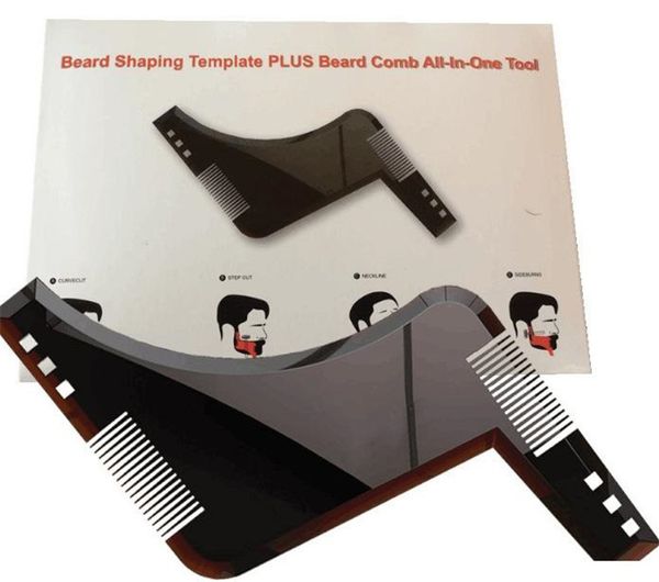 New comb beard bro haping tool man gentleman beard trim template hair cut hair molding trim template beard modellin k248 
New comb beard bro haping tool man gentleman beard trim template hair cut hair molding trim template beard modellin k248