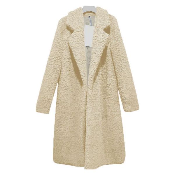 winter women warm long coat woman faux lambswool long sleeve loose thicken female woollen coat, Black
winter women warm long coat woman faux lambswool long sleeve loose thicken female woollen coat, Black