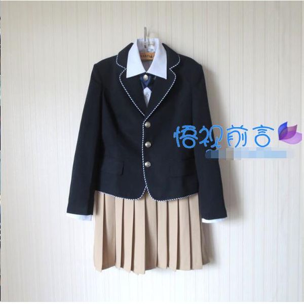 новый high school student jk uniform корейской опрятный стиль женщина девушка студент униформа пальто + рубашка + галстук + юбка бесплатной, White
новый high school student jk uniform корейской опрятный стиль женщина девушка студент униформа пальто + рубашка + галстук + юбка бесплатной, White