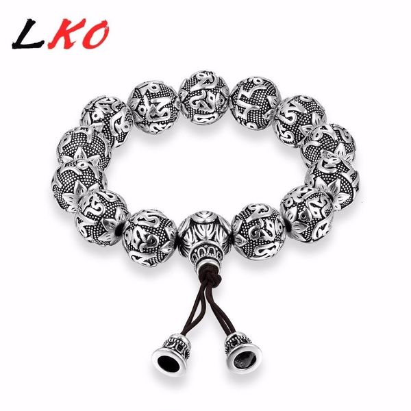 lko new traditional tibetan buddhism bracelet men six words mantras om mani padme hum antiqued metal amulets beads bracelet sh190925, Golden;silver
lko new traditional tibetan buddhism bracelet men six words mantras om mani padme hum antiqued metal amulets beads bracelet sh190925, Golden;silver