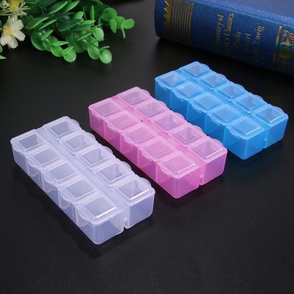 nail art equipment 10 slots clear/pink/ plastic empty storage box rhinestone tools jewelry beads display case organizer holder, Silver
nail art equipment 10 slots clear/pink/ plastic empty storage box rhinestone tools jewelry beads display case organizer holder, Silver