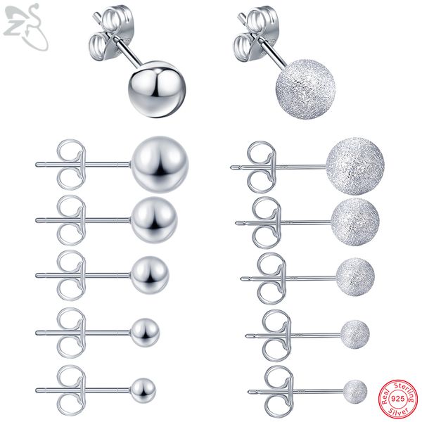 zs 2 pcs/lot classic 925 sterling silver earrings for women men ball stud earrings ear helix cartilage piercing 2.5-6mm jewelry, Golden;silver
zs 2 pcs/lot classic 925 sterling silver earrings for women men ball stud earrings ear helix cartilage piercing 2.5-6mm jewelry, Golden;silver