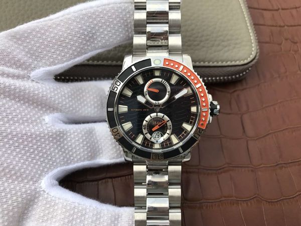 n 263-90 montre de luxe 316l precision steel sapphire crystal glass mirror 42 hours power storage nautical men watches 002, Slivery;brown 
n 263-90 montre de luxe 316l precision steel sapphire crystal glass mirror 42 hours power storage nautical men watches 002, Slivery;brown