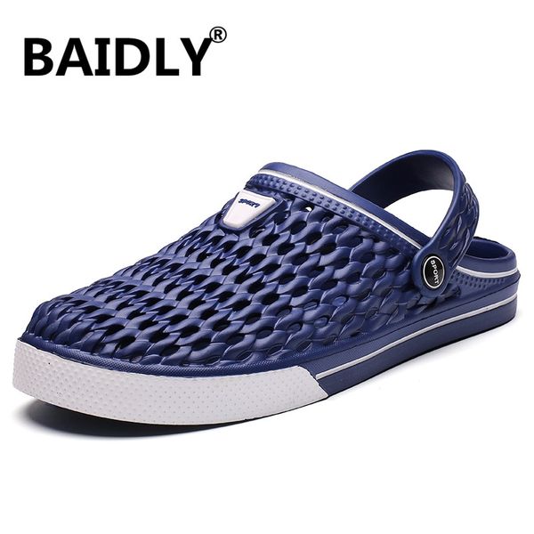 big size men garden sandals casual aqua clogs band sandals summer slides beach slippers shoes sandalen hombre, Black
big size men garden sandals casual aqua clogs band sandals summer slides beach slippers shoes sandalen hombre, Black