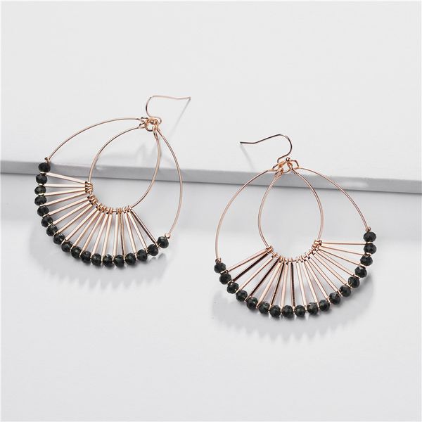zwpon punk style double layer geometric teardrop frame drop earrings inlay natural crystal beads drop earrings for woman jewelry, Silver
zwpon punk style double layer geometric teardrop frame drop earrings inlay natural crystal beads drop earrings for woman jewelry, Silver