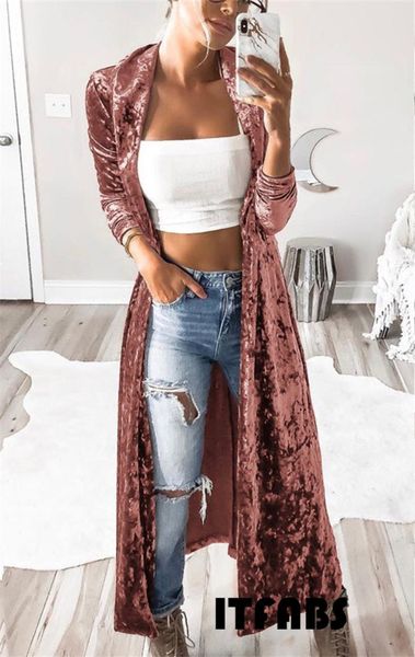new women's autumn and winter velvet long sleeved casual cardigan jacket coat, Black;brown
new women's autumn and winter velvet long sleeved casual cardigan jacket coat, Black;brown