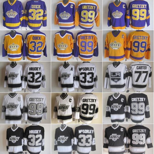 99 wayne gretzky jersey men 32 jonathan quick 33 marty mcsorley 77 jeff carter la kings hockey gretzky vintage jerseys, Black;red
99 wayne gretzky jersey men 32 jonathan quick 33 marty mcsorley 77 jeff carter la kings hockey gretzky vintage jerseys, Black;red