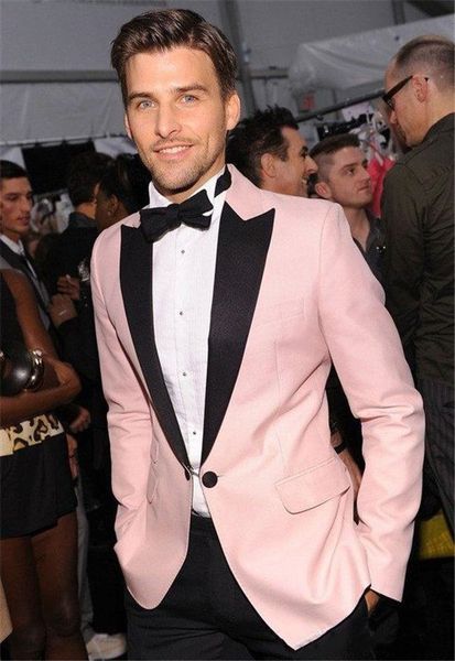 setwelldrees 2 piece pink wedding groom tuxedos custom made one button classic fit black peaked lapel groomsmen suits (jacket+pants, Black;gray
setwelldrees 2 piece pink wedding groom tuxedos custom made one button classic fit black peaked lapel groomsmen suits (jacket+pants, Black;gray