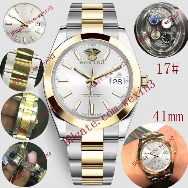 4 Роскошные часы Datejust 41mm Automatic 2813 Silver Jubilee классической серии Браслет Функция Smooth В
4 Роскошные часы Datejust 41mm Automatic 2813 Silver Jubilee классической серии Браслет Функция Smooth В