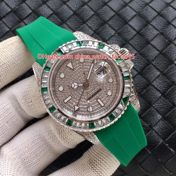 3 style 40mm gmt batman 116758 saru-78208 colour diamond bezel rubber bands 18k rose gold asia eta 2836 mechanical automatic men, Slivery;brown
3 style 40mm gmt batman 116758 saru-78208 colour diamond bezel rubber bands 18k rose gold asia eta 2836 mechanical automatic men, Slivery;brown