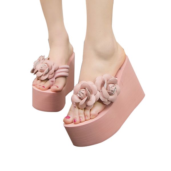 summer women flip flops bohemia flowers flip flops women slippers beach non-slip thick bottom super high simple shoes 3 color, Black
summer women flip flops bohemia flowers flip flops women slippers beach non-slip thick bottom super high simple shoes 3 color, Black