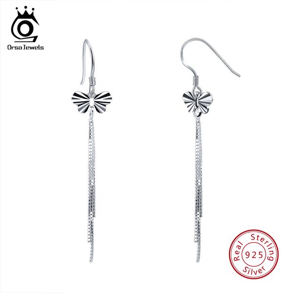 orsa jewels real 925 sterling silver women earrings butterfly with long tassels bohemia style female party jewelry se66
orsa jewels real 925 sterling silver women earrings butterfly with long tassels bohemia style female party jewelry se66