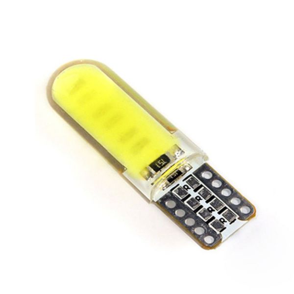 dc 12v 10pcs t10 w5w led car interior light silica gel cob marker lamp side wedge parking bulb cz
dc 12v 10pcs t10 w5w led car interior light silica gel cob marker lamp side wedge parking bulb cz