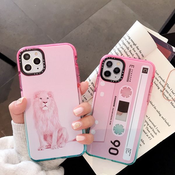 luxury designer retro tape animal lion gradient cases for iphone 13 12 11 pro x xs max 6s 7 8 plus soft silicone clear rainbow cover
luxury designer retro tape animal lion gradient cases for iphone 13 12 11 pro x xs max 6s 7 8 plus soft silicone clear rainbow cover