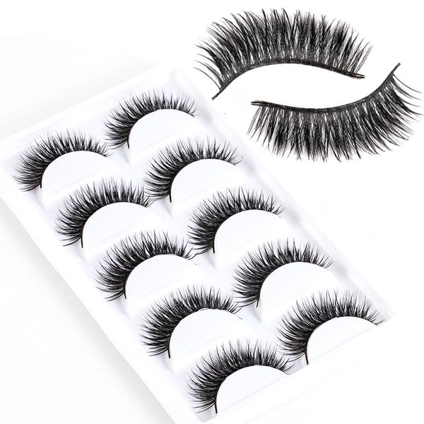 5 pairs 15mm fashion bushy eyelashes for professional stage makeup 3d thick mink false eyelashes hair long crisscross maquiagem
5 pairs 15mm fashion bushy eyelashes for professional stage makeup 3d thick mink false eyelashes hair long crisscross maquiagem