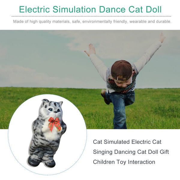cute simulation cat electric yellow cat singing and dancing cat doll gift kids interactive toys birthday gift
cute simulation cat electric yellow cat singing and dancing cat doll gift kids interactive toys birthday gift