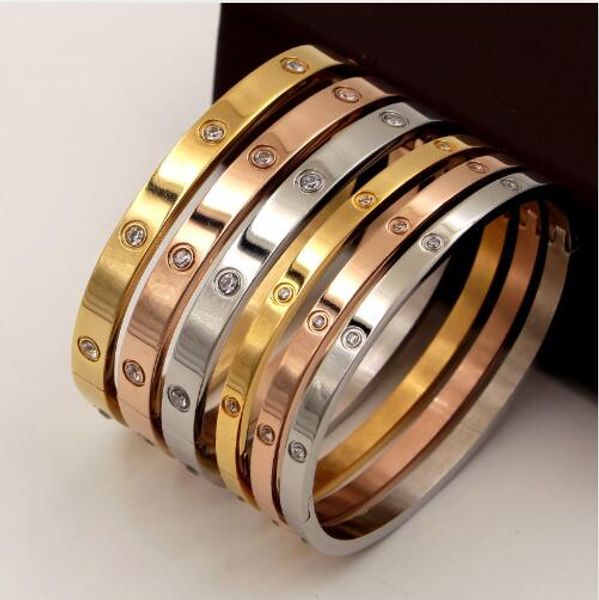 Beautiful Lovers Bracelets Woman Bracelets Stainless Steel Bangles and Bangles Cubic Zirconia Golden Woman Jewelry Gifts
Beautiful Lovers Bracelets Woman Bracelets Stainless Steel Bangles and Bangles Cubic Zirconia Golden Woman Jewelry Gifts