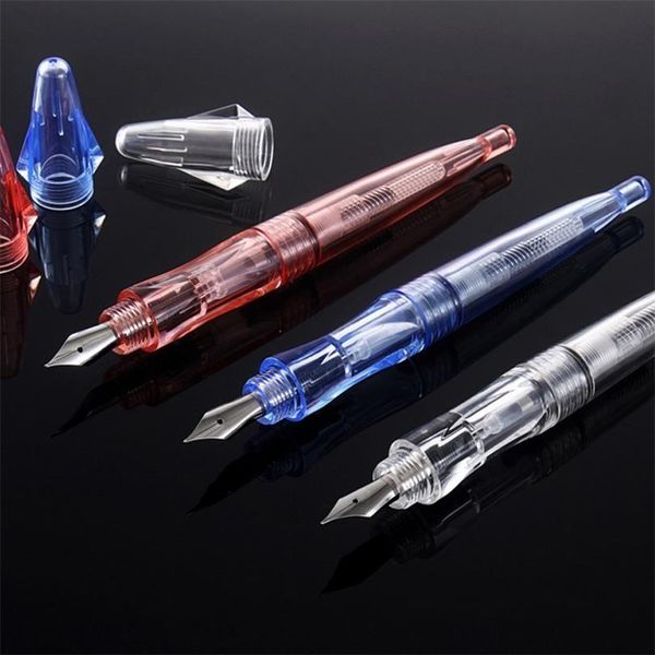 высокое качество тонкой перо авторучка творческий пластиковые прозрачные письменные подписи каллиграфия чернила ручки канцелярские принадлеж
высокое качество тонкой перо авторучка творческий пластиковые прозрачные письменные подписи каллиграфия чернила ручки канцелярские принадлеж