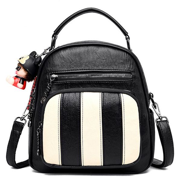 female backpack women leather backpacks for teenage girls school bag mochila feminina plaid back pack with pendant
female backpack women leather backpacks for teenage girls school bag mochila feminina plaid back pack with pendant