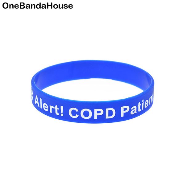onebandahouse 50pcs/lot alert copd patient silicone wristband label bracelet 4 colors, Golden;silver
onebandahouse 50pcs/lot alert copd patient silicone wristband label bracelet 4 colors, Golden;silver