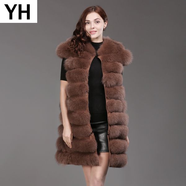 winter women real fox fur vest long style sleeveless fox fur coat warm soft lady real gilet 100% natural gilet, Black
winter women real fox fur vest long style sleeveless fox fur coat warm soft lady real gilet 100% natural gilet, Black