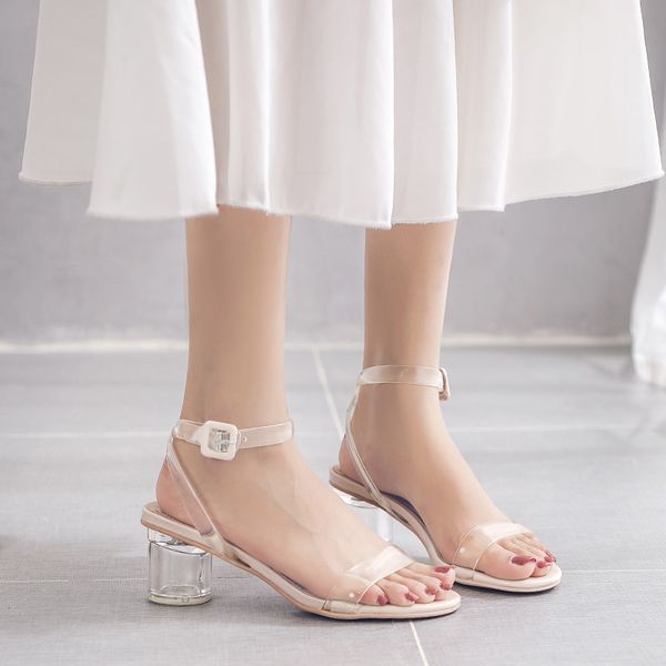 comfort shoes for women 2020 sandals suit female beige block heels med buckle strap all-match comfort block women's heeled, Black
comfort shoes for women 2020 sandals suit female beige block heels med buckle strap all-match comfort block women's heeled, Black