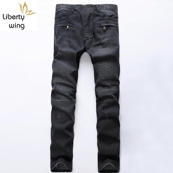 brand fashion mens fit denim boys slim biker pants skinny straight runway elastic jeans trouser blue size 28--42
brand fashion mens fit denim boys slim biker pants skinny straight runway elastic jeans trouser blue size 28--42