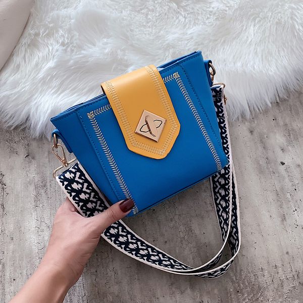 autumn and winter bucket bag female 2019 new niche fashion contrast color messenger bag large capacity broadband shoulder
autumn and winter bucket bag female 2019 new niche fashion contrast color messenger bag large capacity broadband shoulder