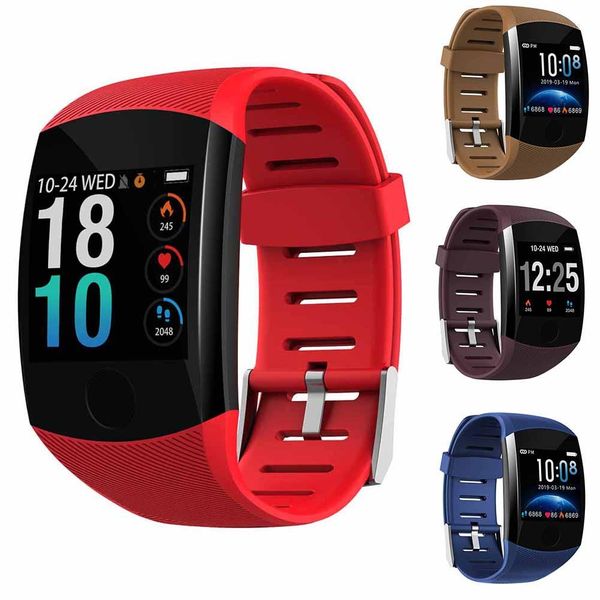 2019 waterproof tft screen heart rate monitor pedometer sports smart watch bracelet, Slivery;brown
2019 waterproof tft screen heart rate monitor pedometer sports smart watch bracelet, Slivery;brown